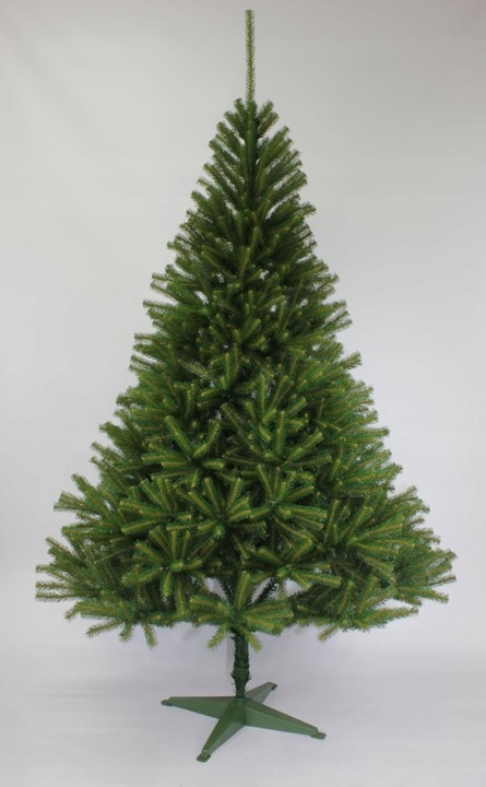Choinka sztuczna śWIERK ZIELONY GĘSTY 220 + stojak Marka PLT