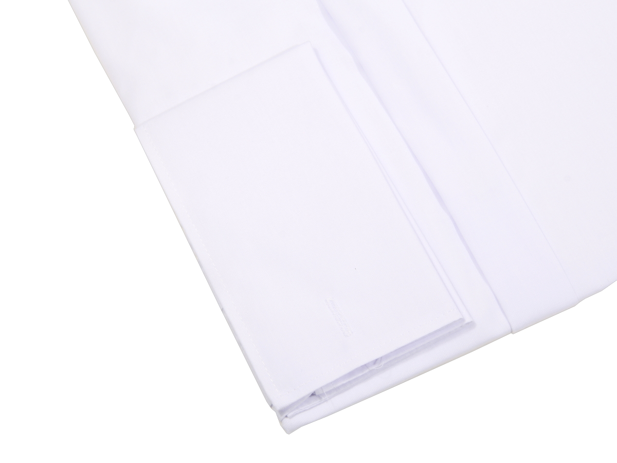 KOSZULA BIAŁA GŁADKA NA SPINKI 39 188-194 SLIM Rozmiar 188-194/39