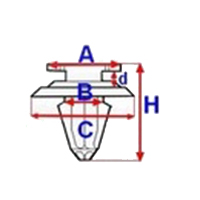 SPINKA TAPICERSKA BŁOTNIKÓW PROGÓW SUZUKI VITARA Producent części Inny