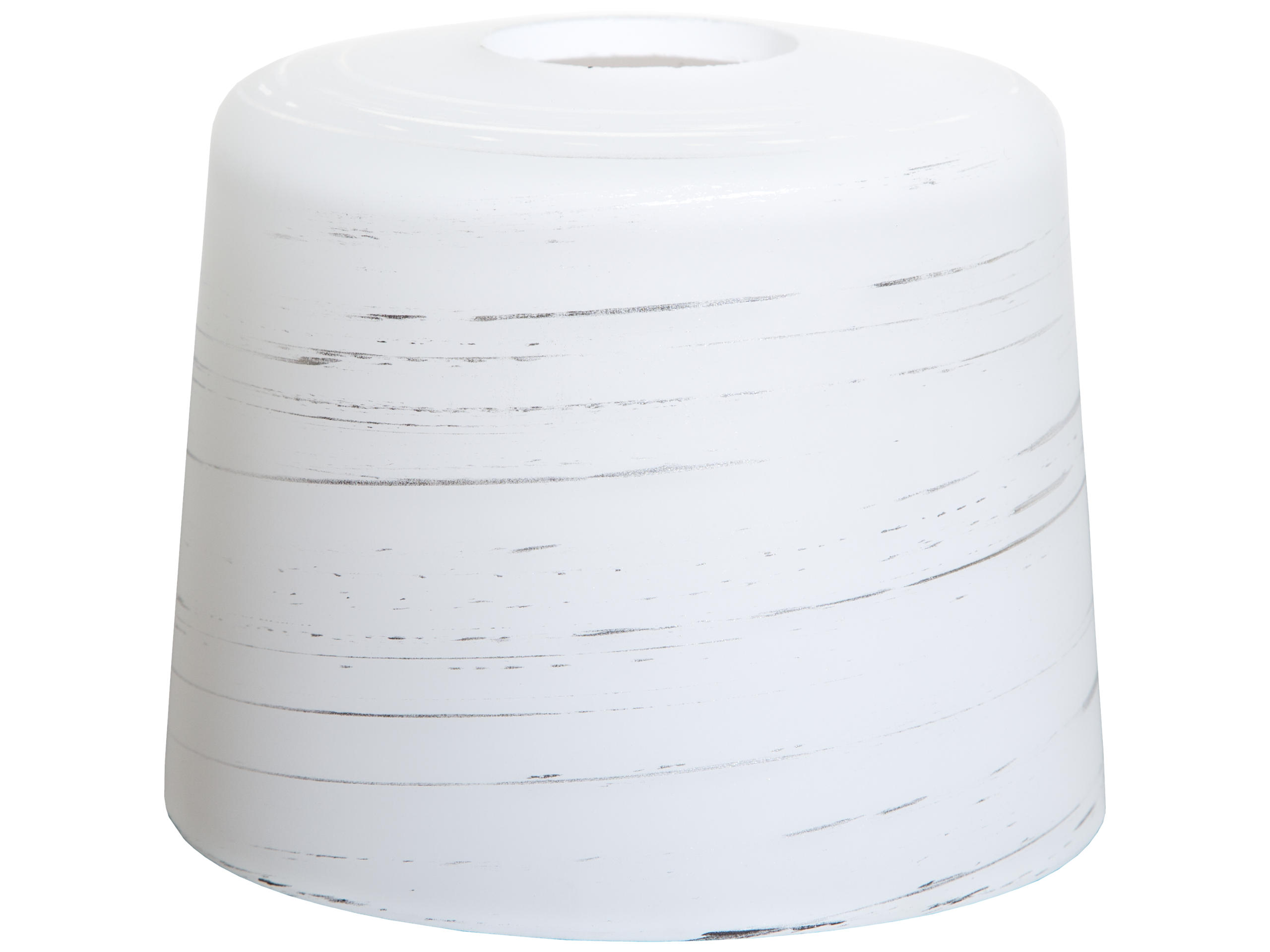 

Klosz Oprawka E27 do Lamp Biały Szare Szkło
