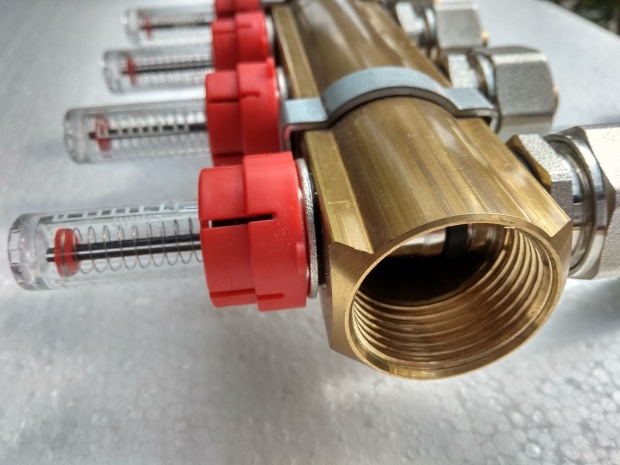 ROZDZIELACZ 6 DO PODŁOGÓWKI + ZŁĄCZKI PEX 16 WARTO Marka Gepox