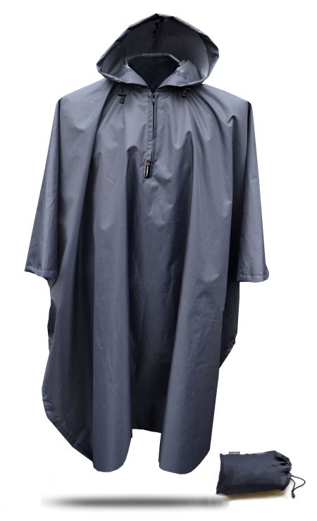 

Lekkie 0,3KG Poncho Płaszcz Przeciwdeszczowy M/L 3