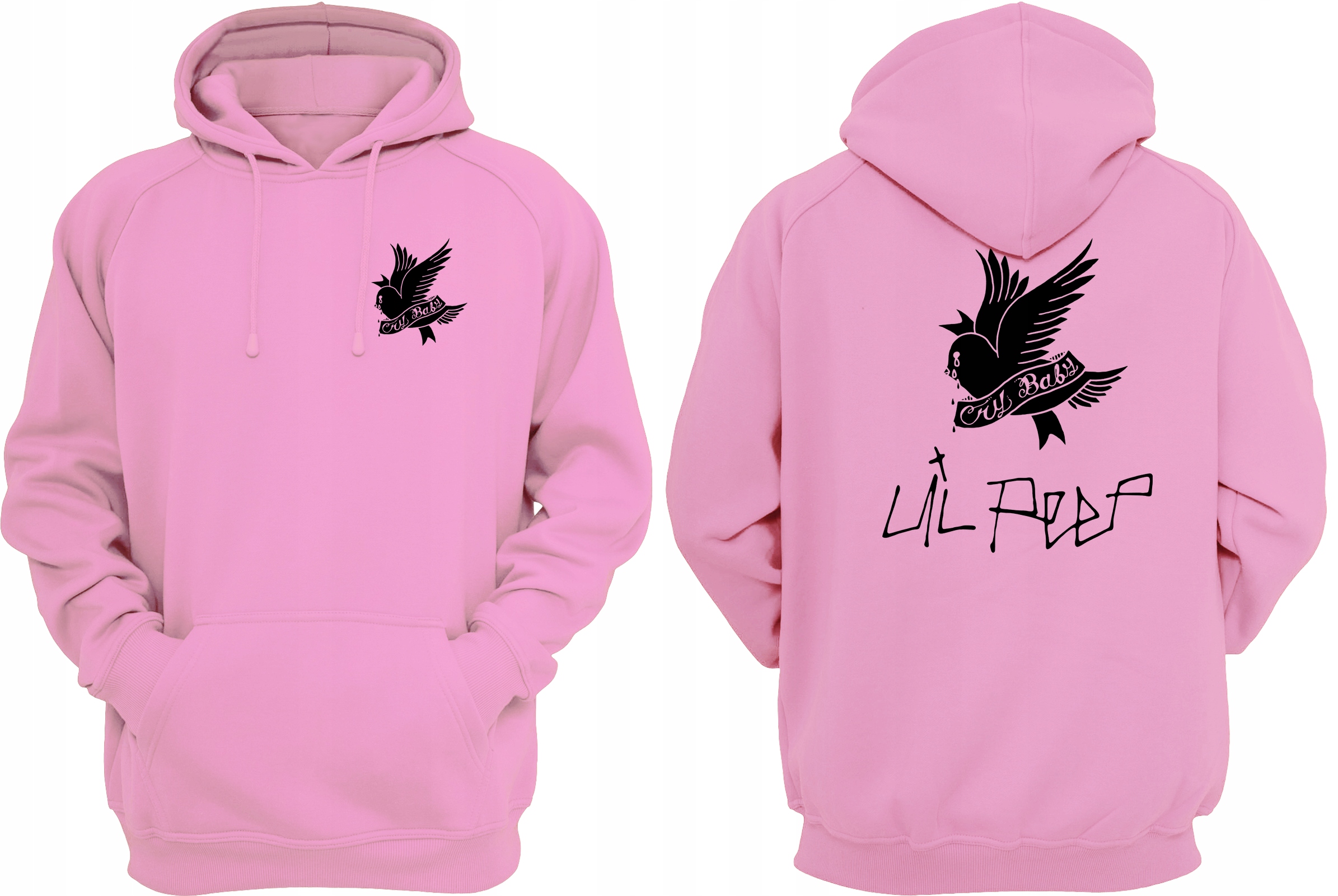 

LIL Peep bluza z kapturem Cry Baby r. S