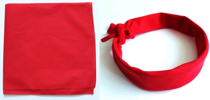 

Bandamka Chustka Bandana Dzieci Dorośli Kolory