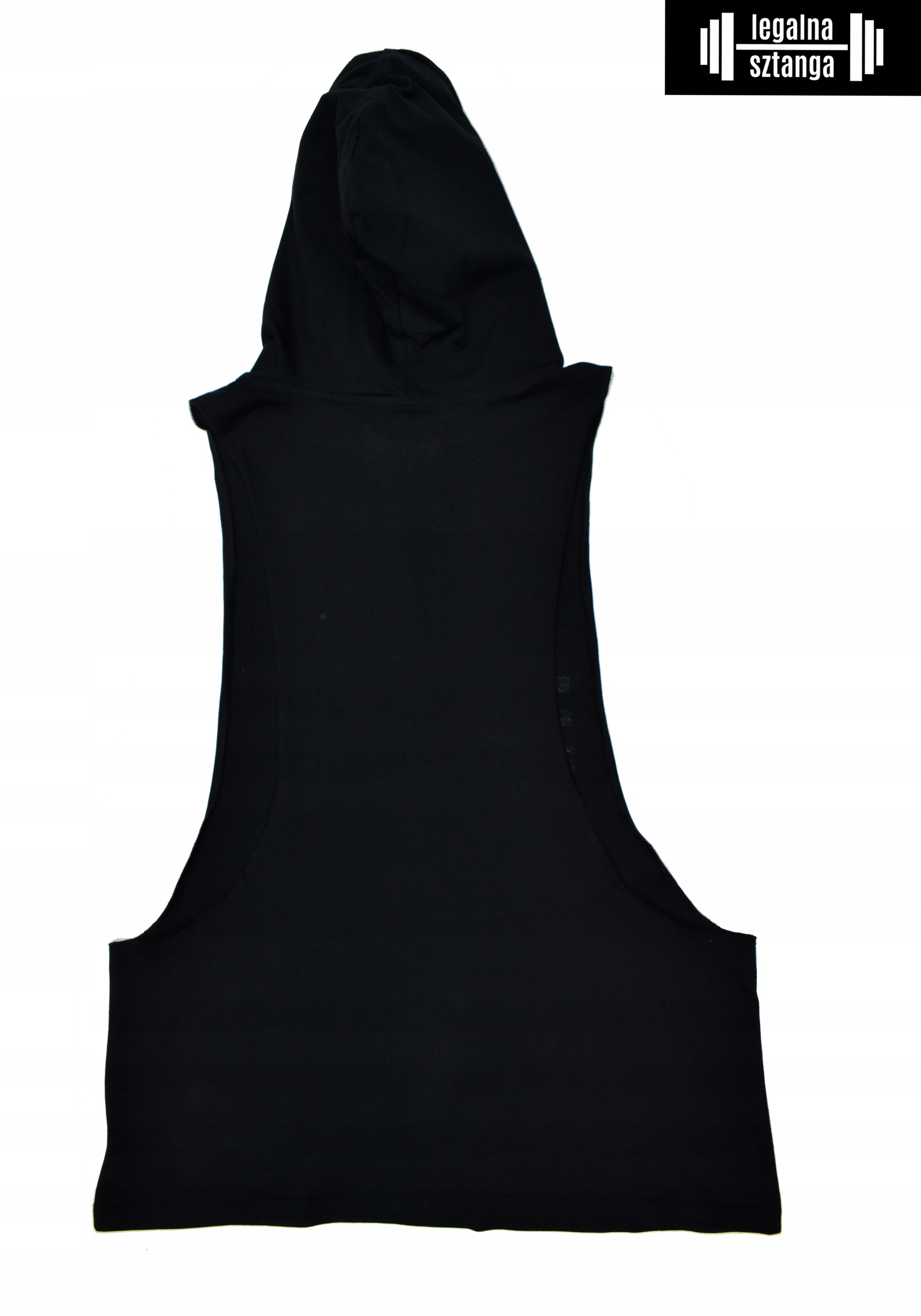 Hoodie Tank Top Legalna Sztanga czarny kaptur XL Marka inna