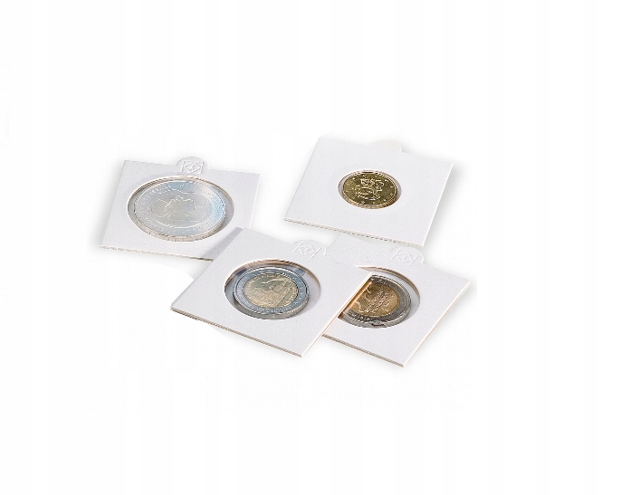 Holdery Samolepící Na Mince Leuchtturm 1000 Kusů 27,5MM