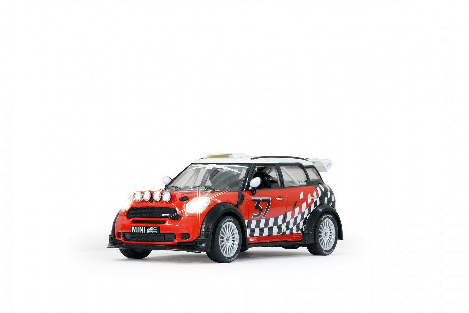 Globo Zdal. sterowane BMW MiniCooper WRC R60 1:18 Model 36418