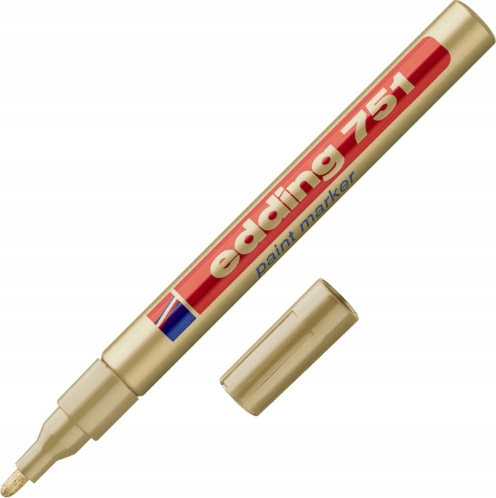 

Marker olejowy lakierowy Edding 751 1-2mm złoty