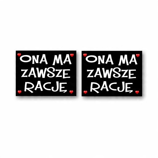 

Zabawne naklejki na buty obuwie ślub 2 szt.