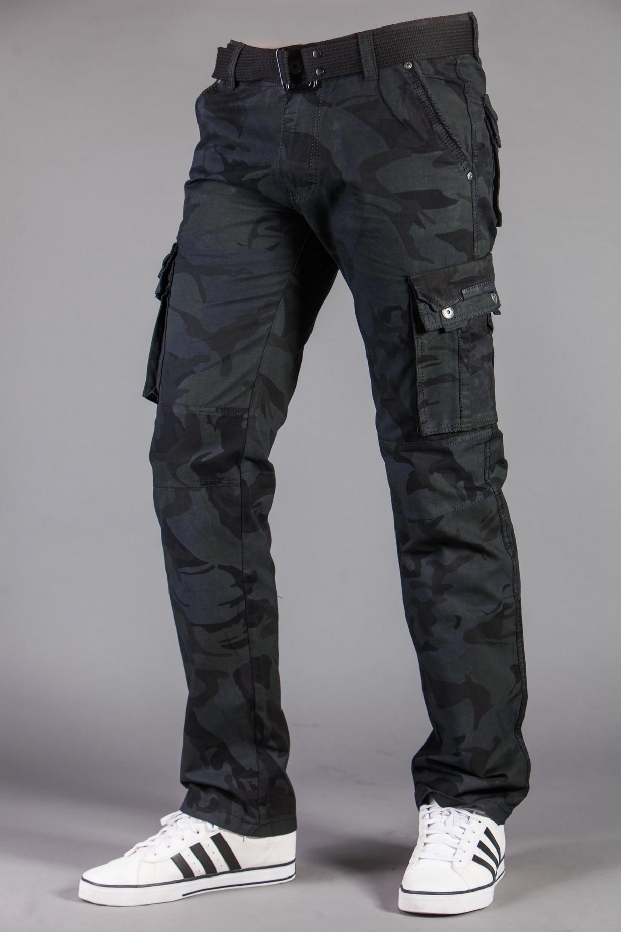 SPODNIE BOJÓWKI + PASEK M2096-1 rozm. 40 Model 2096-1