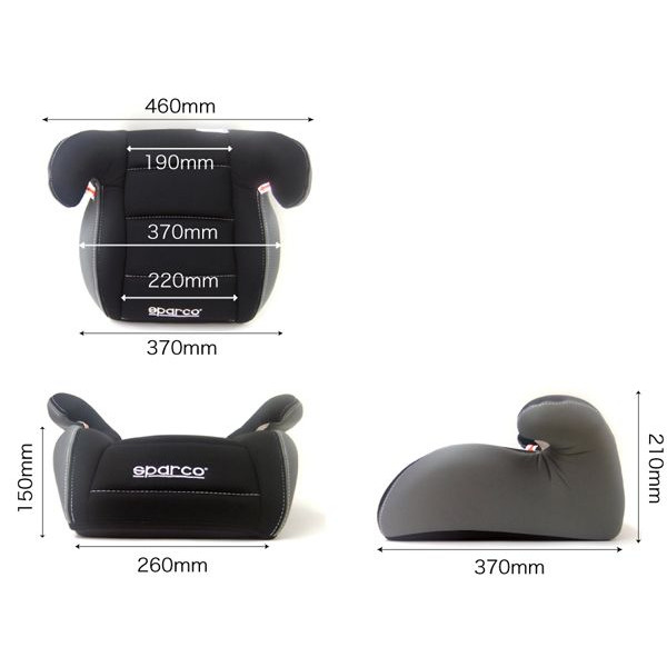 FOTELIK PODSTAWKA PODKŁADKA BOOSTER SPARCO F100k Marka Sparco