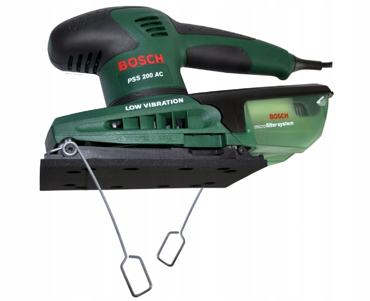 SZLIFIERKA OSCYLACYJNA PSS 200AC BOSCH + WALIZKA Maksymalna prędkość obrotowa 24000 RPM