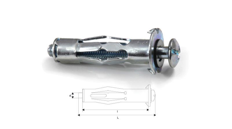 

Kołek Kołki Molly płyt Gips G/k 5x37/45 100szt