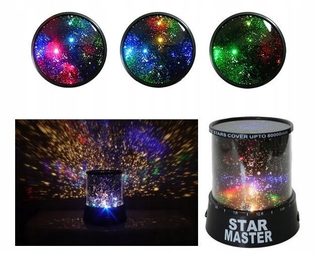 LAMPKA NOCNA STAR MASTER PROJEKTOR GWIAZD Bohater inny
