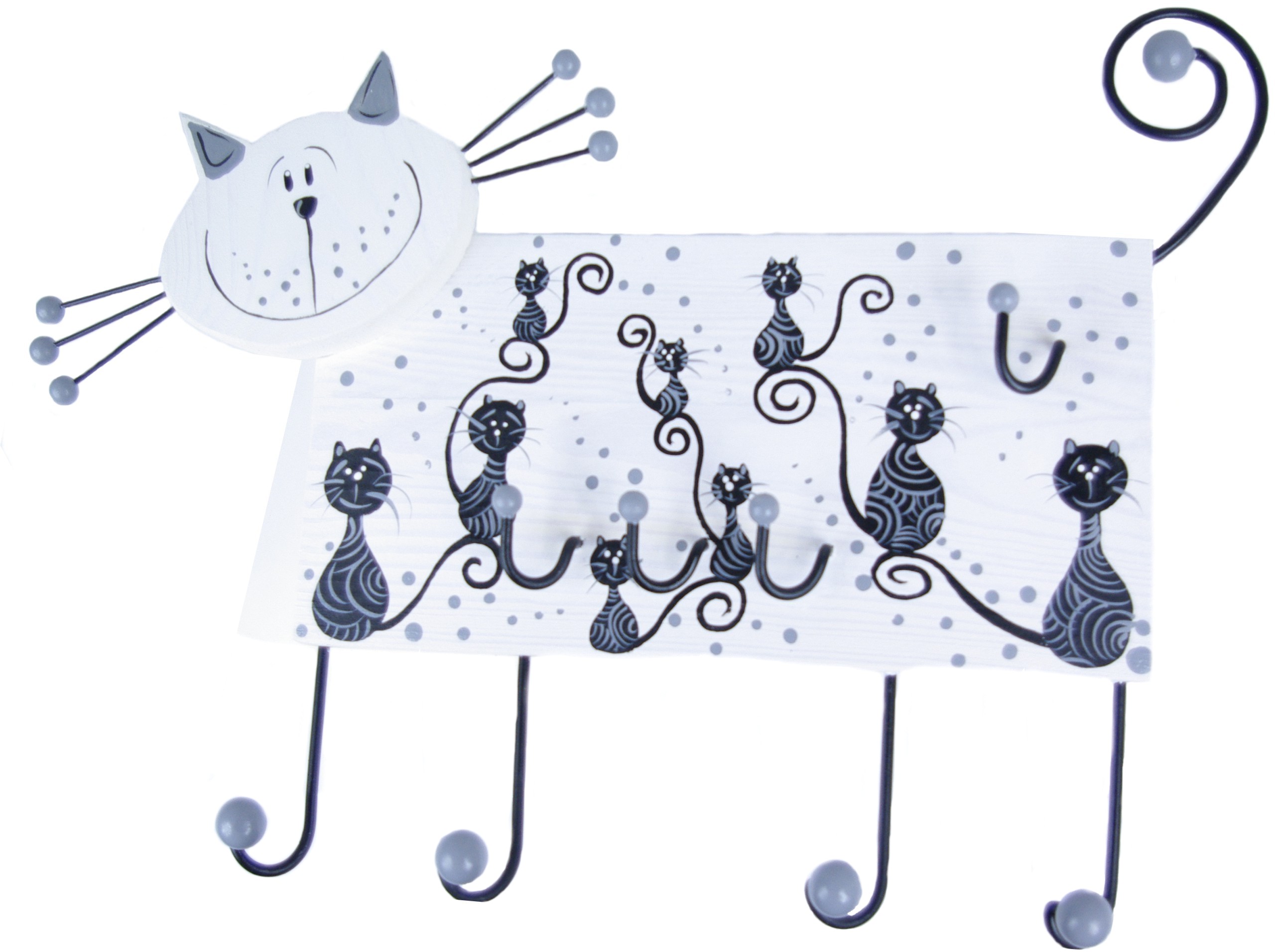 Вешалка КОТЕНОК ручной росписи
