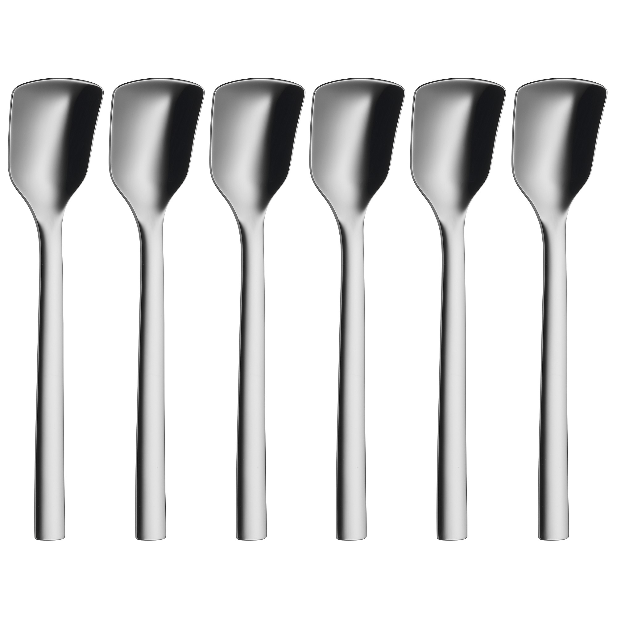 Sada Wmf 6 lžiček na zmrzlinu, dezertní lžičky Nuova