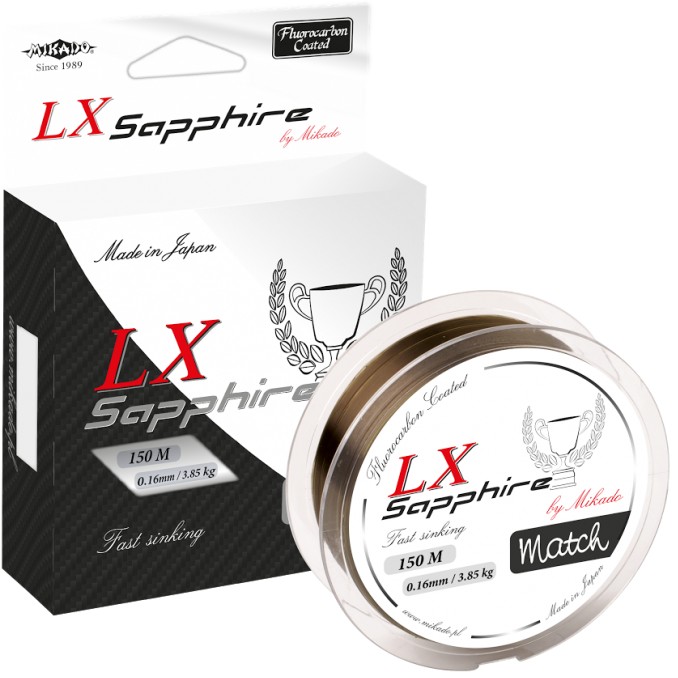 

Żyłka Mikado LX Sapphire Match 0,18 4,85