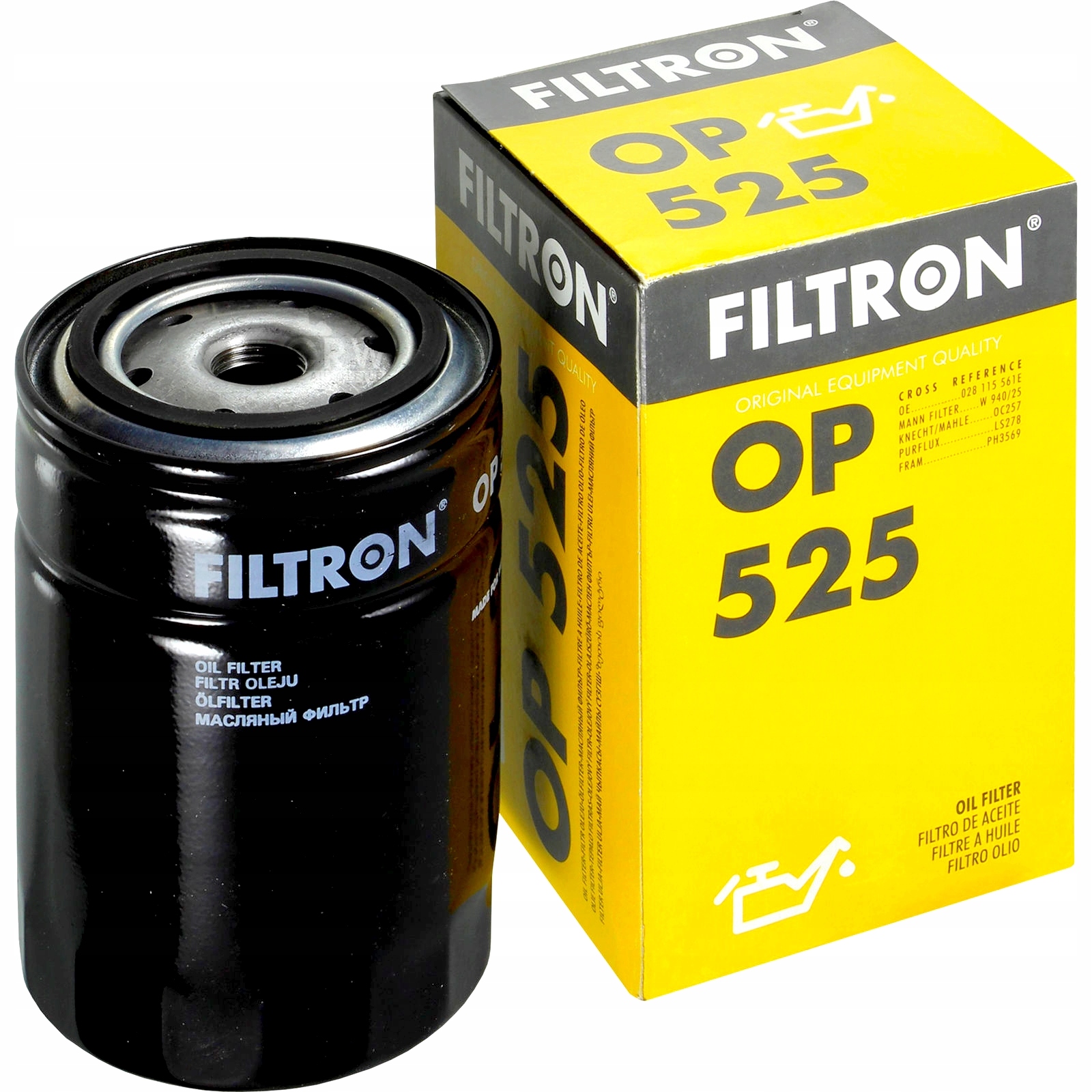Filtre à huile Filtron op525/3 
