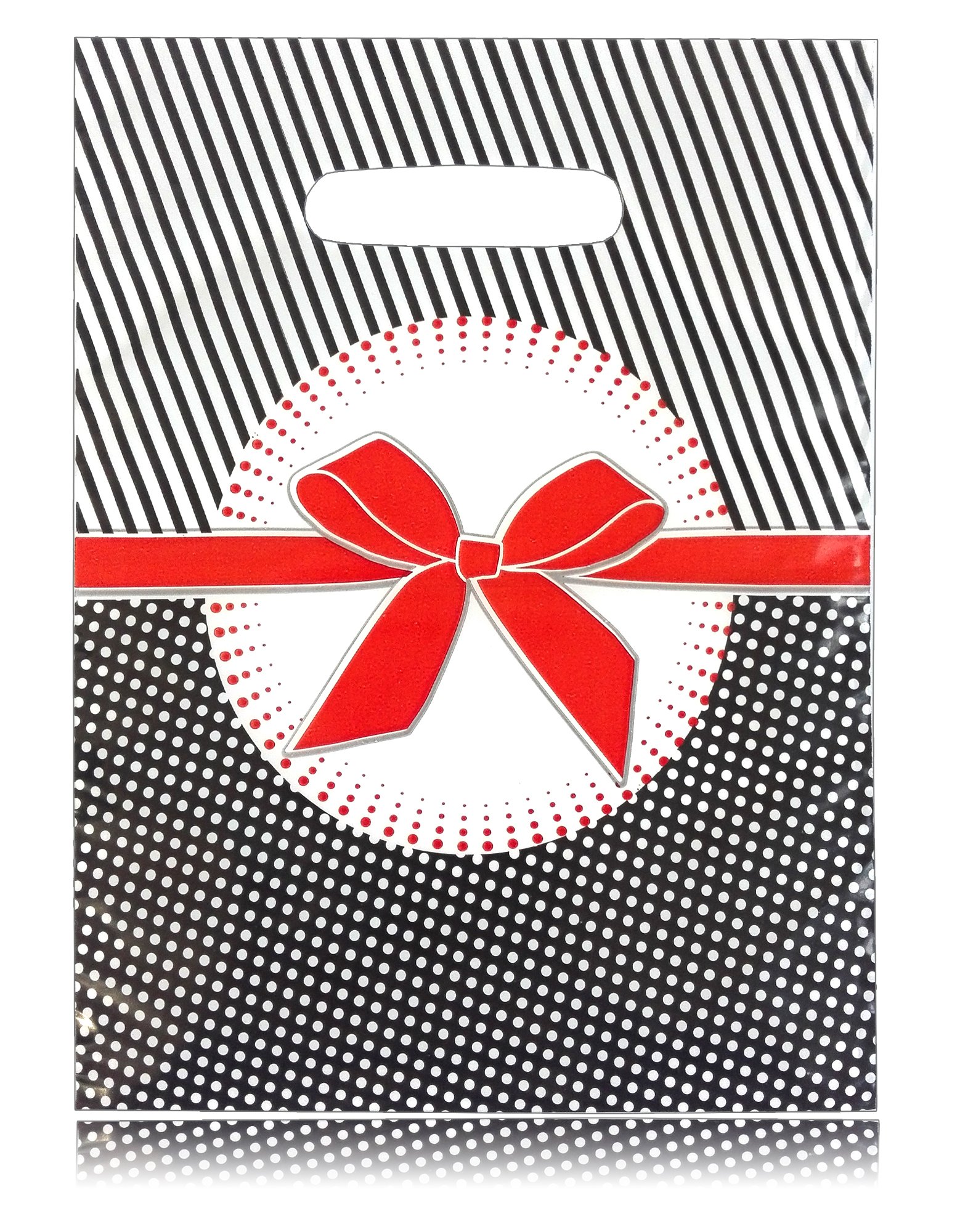 

Reklamówki Foliowe Torba Kokarda 33x40cm 10szt