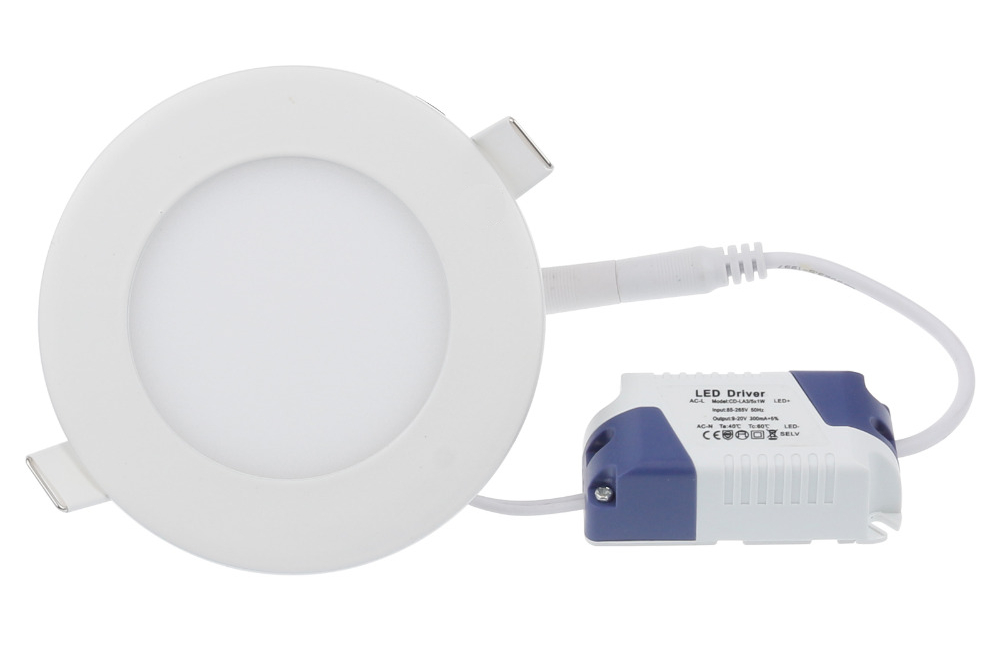 

Oprawa panel Led sufitowy Slim na 230V 3W ciepła