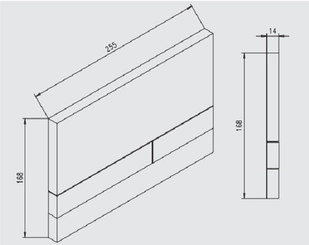 WERIT JOMO EXCLUSIVE PRZYCISK CZARNY MATOWY STELAŻ Kod producenta 167-34003838-00