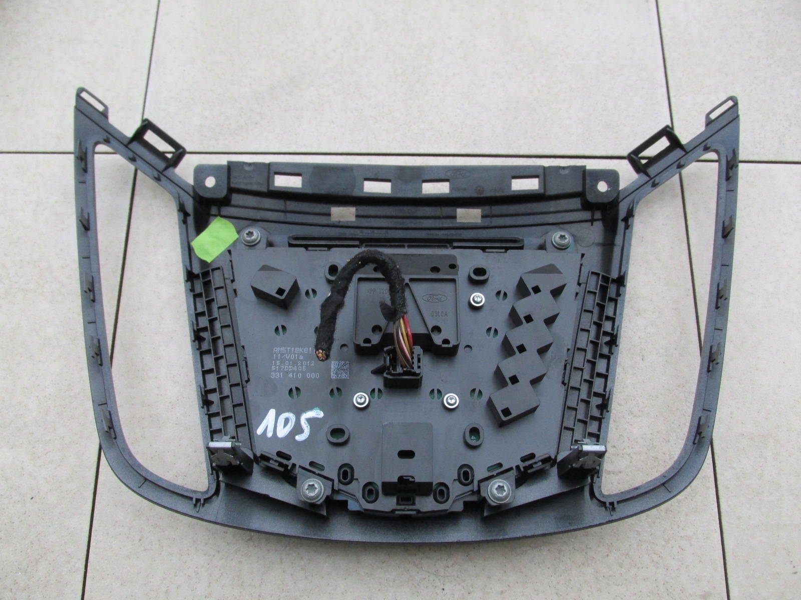 ПАНЕЛЬ РАДИО AM5T18K811BE GRAND C-MAX MK2 2012 ГОД