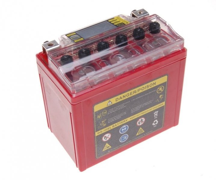 

Atv 110 125 150,SKUTER 4T Akumulator Żelowy 5 Ah