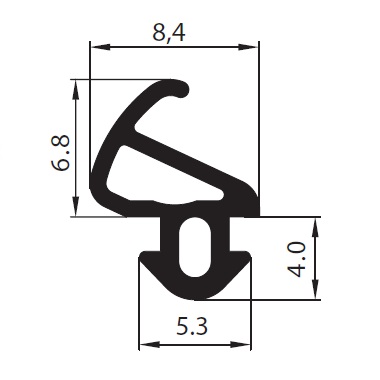 Uszczelki do okna okien okienne s-900 LB Kod producenta S-900