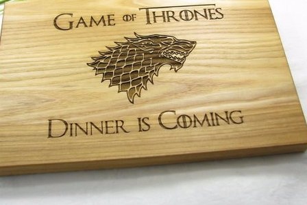 

Deska Gra o tron 30,5x22cm - Prezent