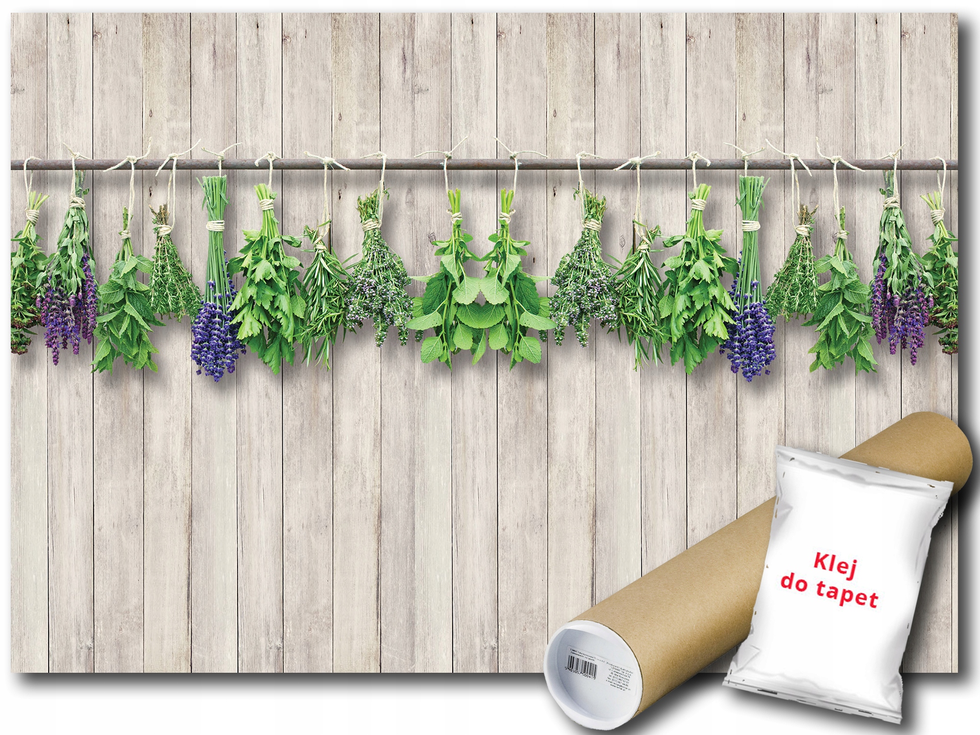 Fototapeta Dřevo Bylinky 6B V8 368x254 F10059