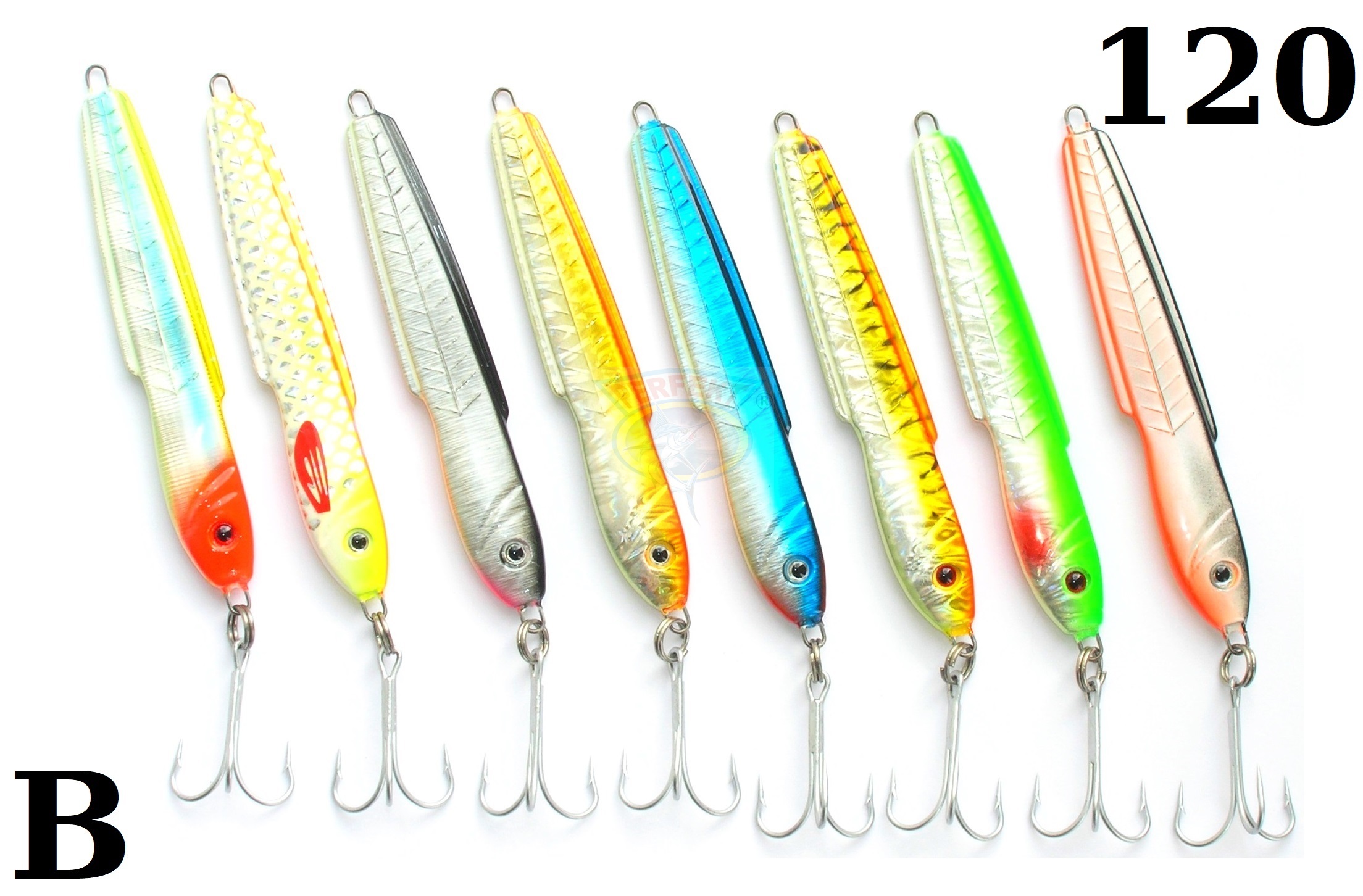 8 X Treska Pilker Perfekt Bora Sport 120gr s.B.