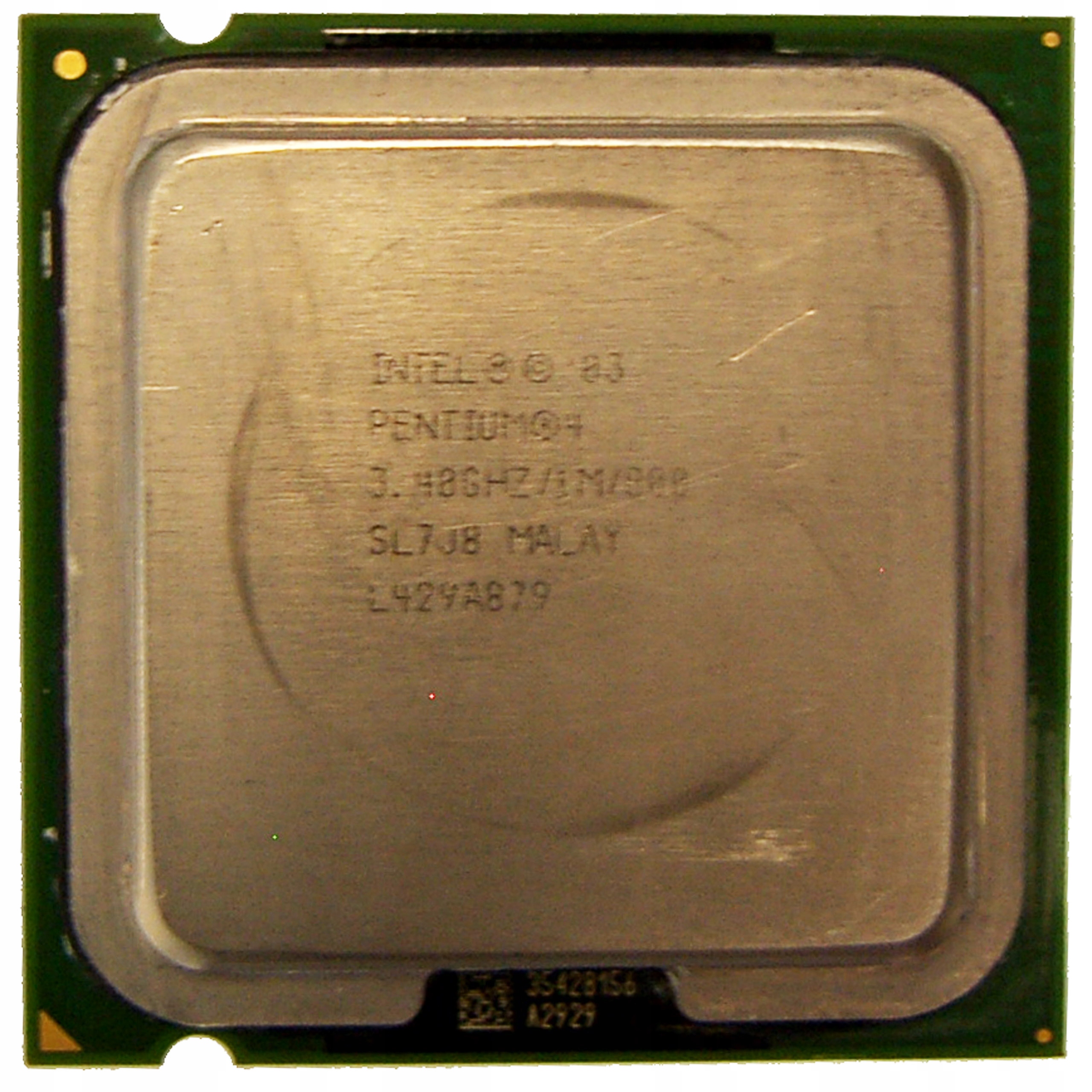 775 PENTIUM 4 3400 1M 800 | SL7J8 | 100% 2pI