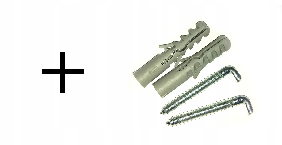 WIESZAK Z PÓŁKĄ BIAŁY 55x40 PRZEDPOKÓJ GARDEROBA Marka inna