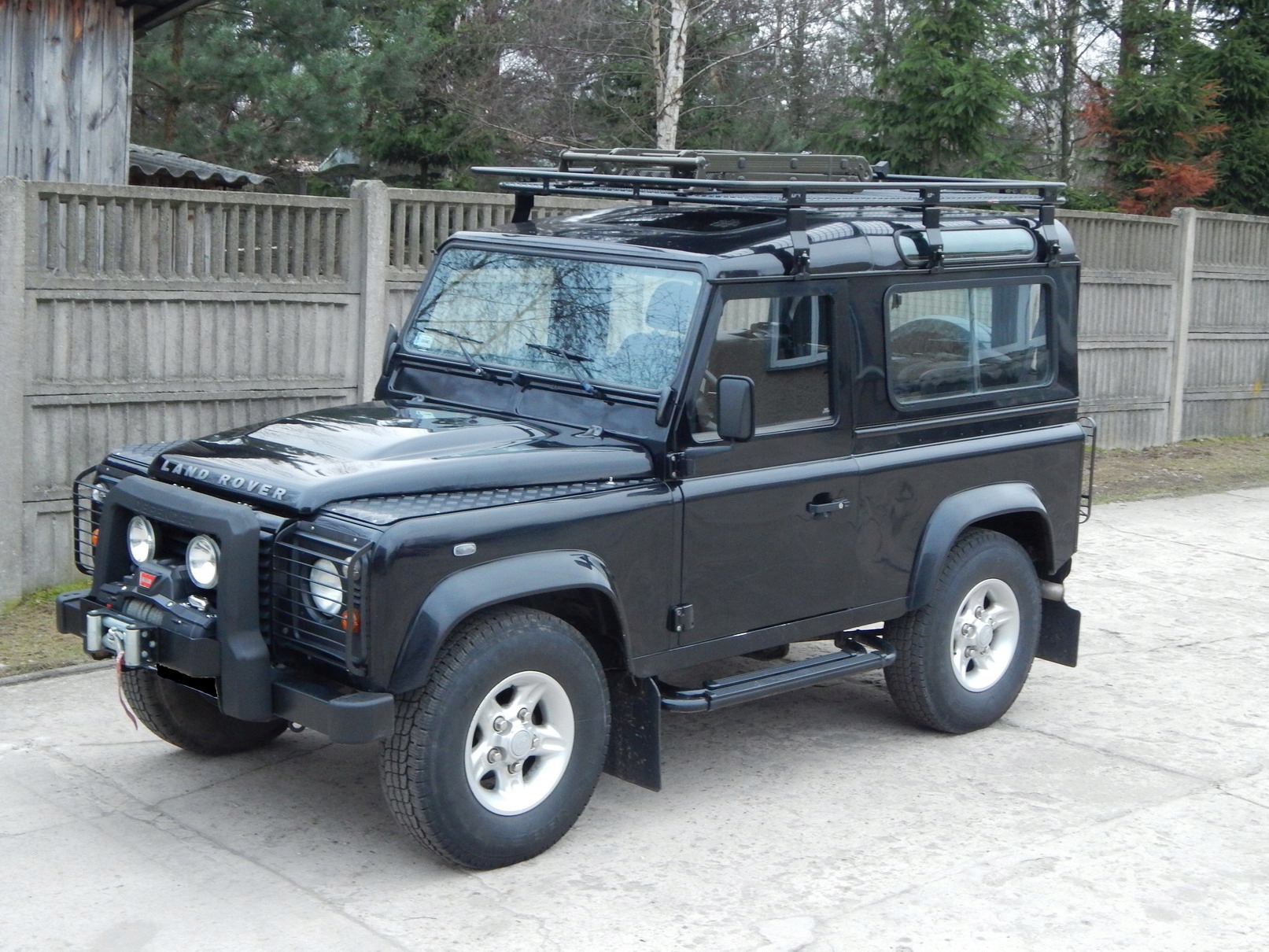 BAGAŻNIK DACHOWY LAND ROVER DEFENDER 90 Z SIATKĄ