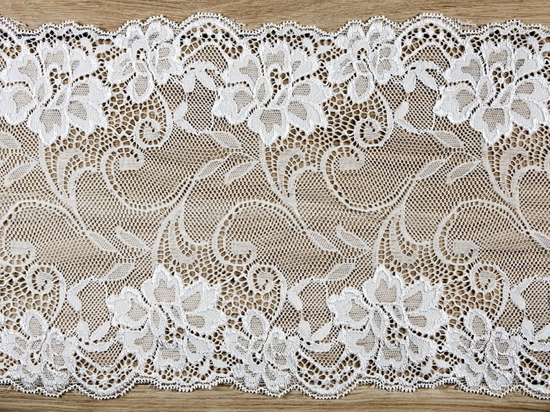

Koronka złamana Biel biała kremowa 9m 18cm koronki