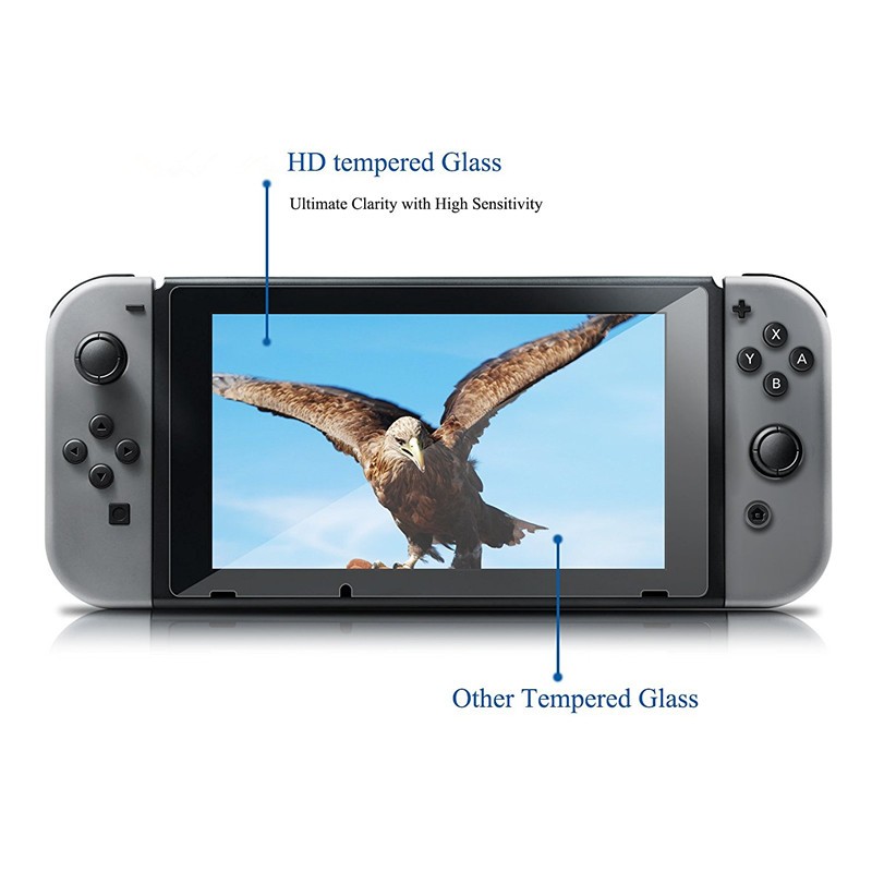 SZKŁO HARTOWANE NINTENDO SWITCH V2 TEMPERED GLASS Waga produktu z opakowaniem jednostkowym 0.09 kg