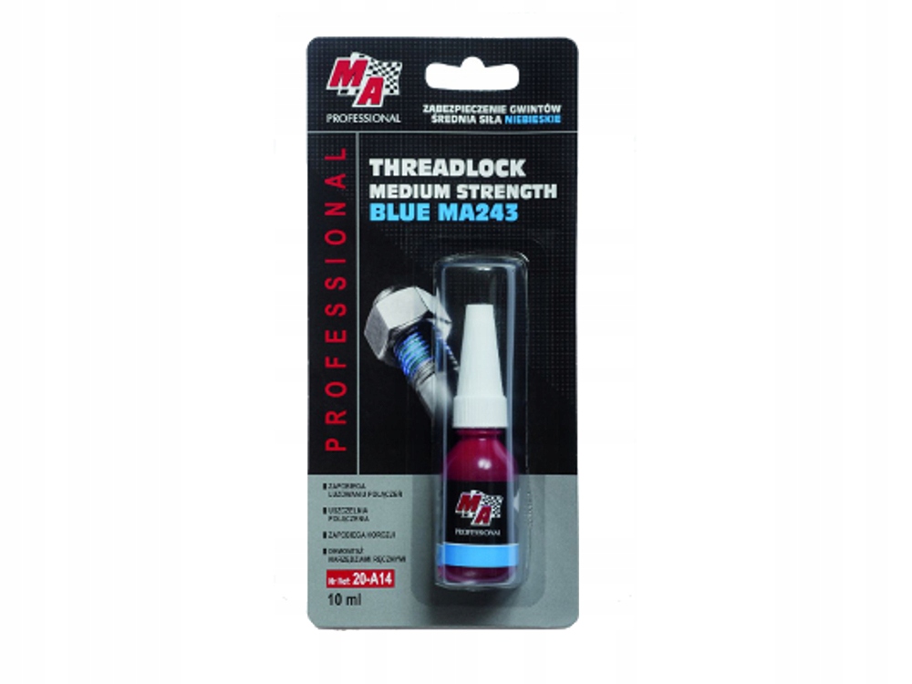 

Klej Do Gwintów Niebieski Quad Atv Bashan 10ml