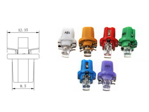 

Żarówka R5 T5 W2W z cokołem Opel Vw Led 12V Poznań