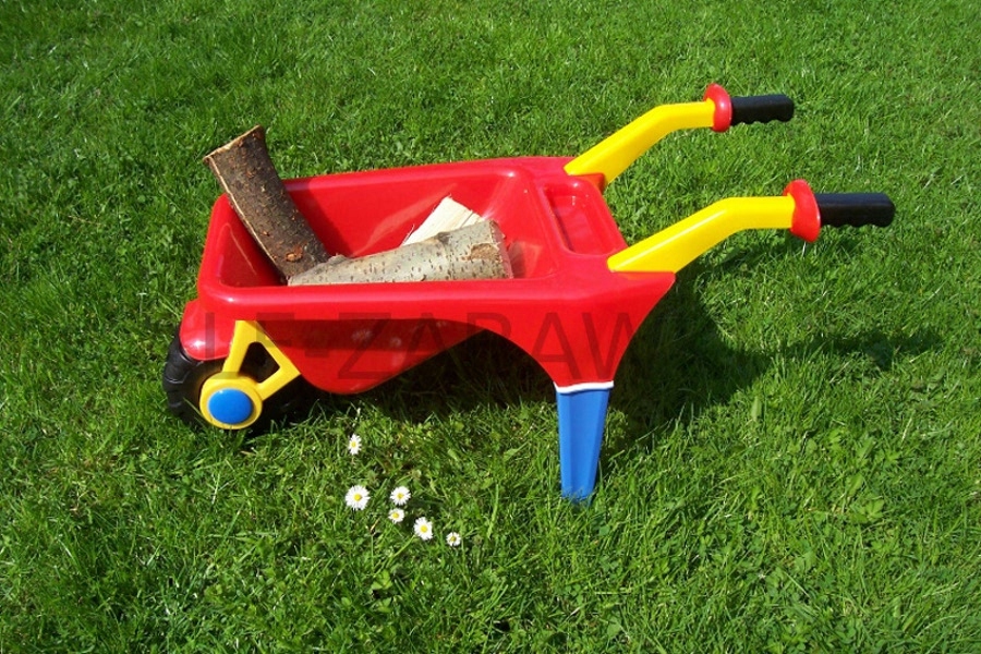 Детская тачка газонокосилка песочница набор Марка Лешко