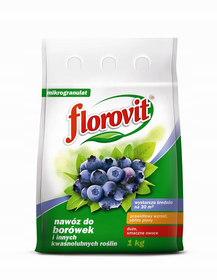 Hnojivo Florovit Čučoriedka 1kg (vrecko).