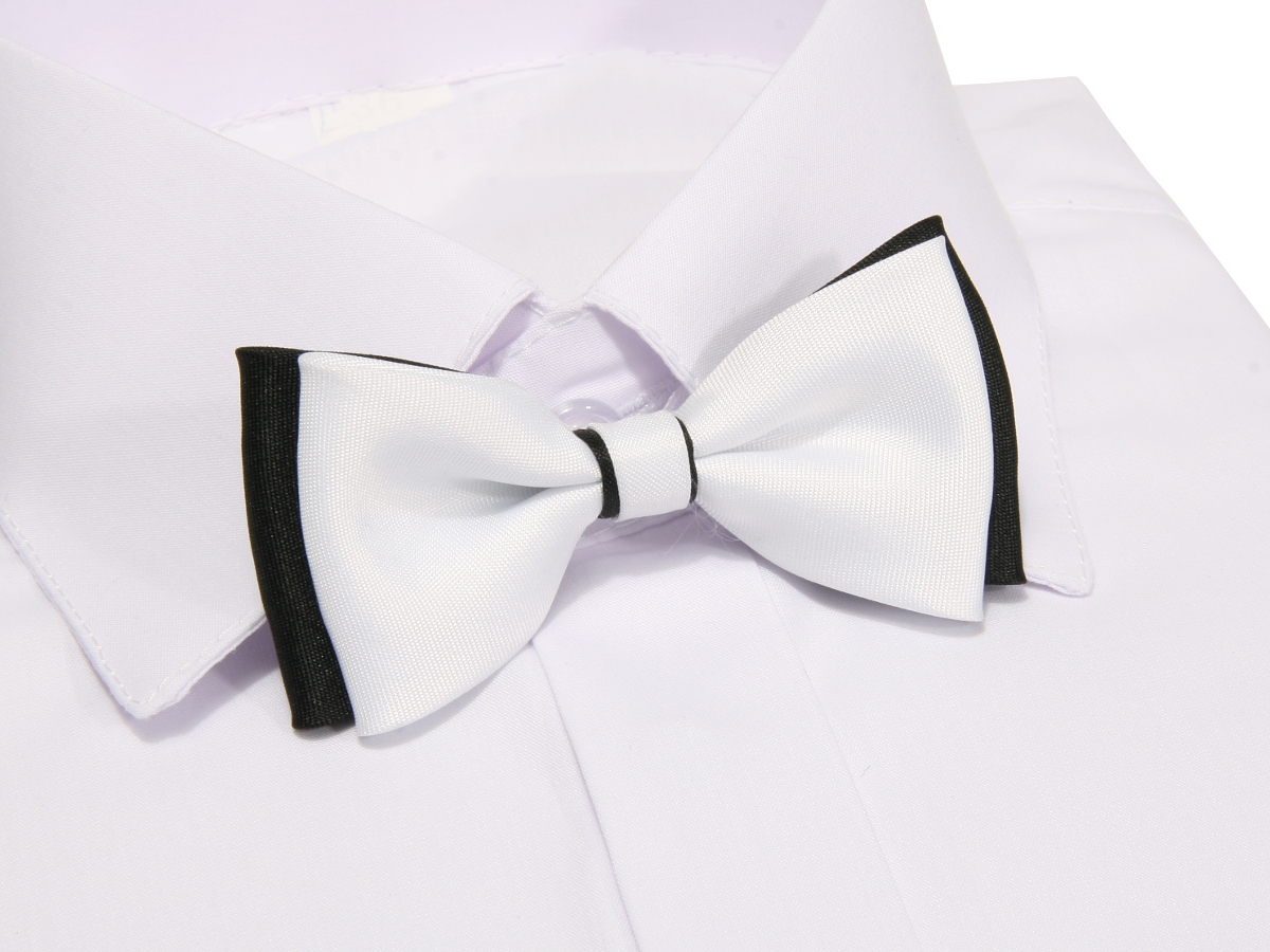 MUSZKA DZIECIĘCA, CHŁOPIĘCA BIAŁO-CZARNA W PUDEŁKU Model m1d-18