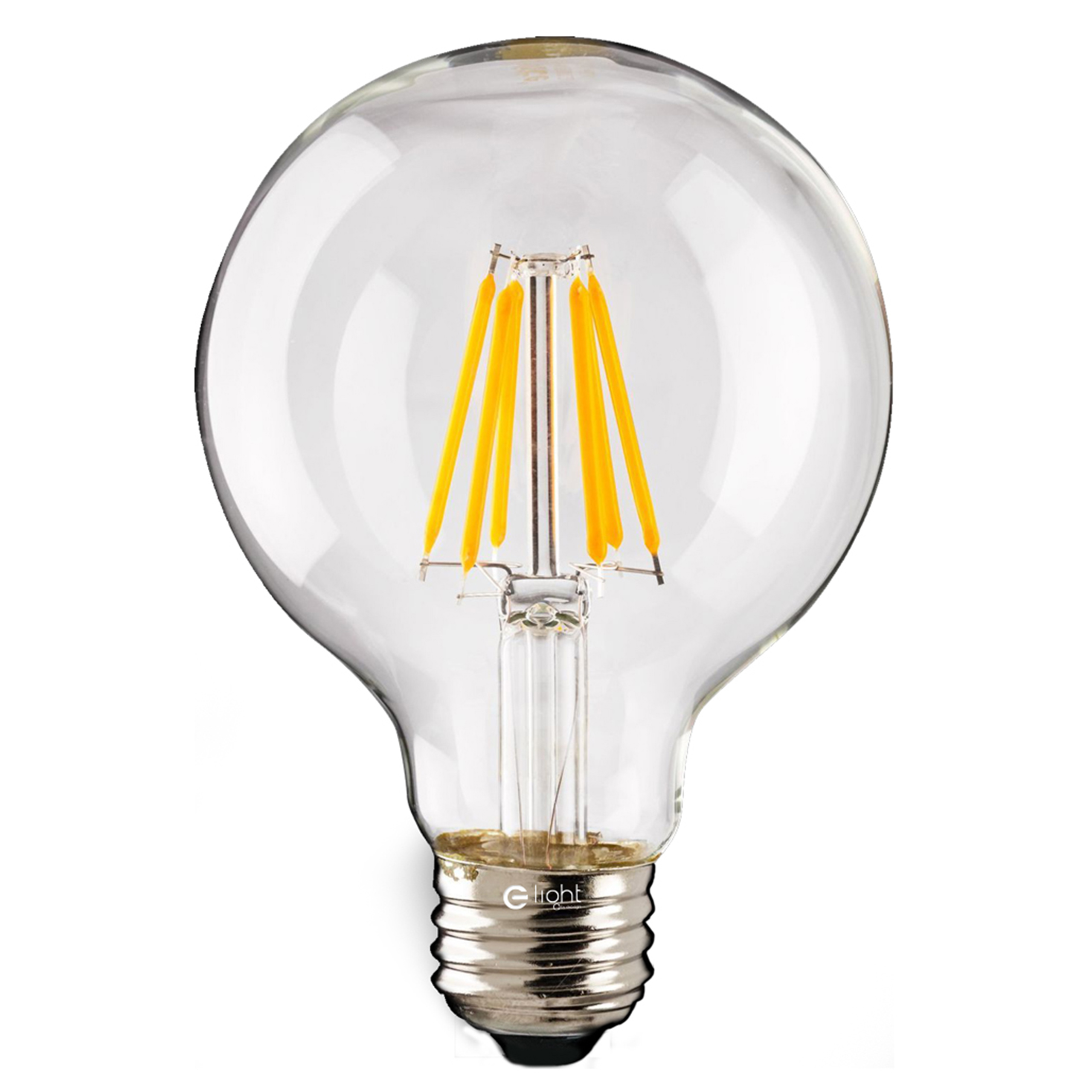 

Żarówka Led Filament E27 G120 800lm 8W Dekoracyjna