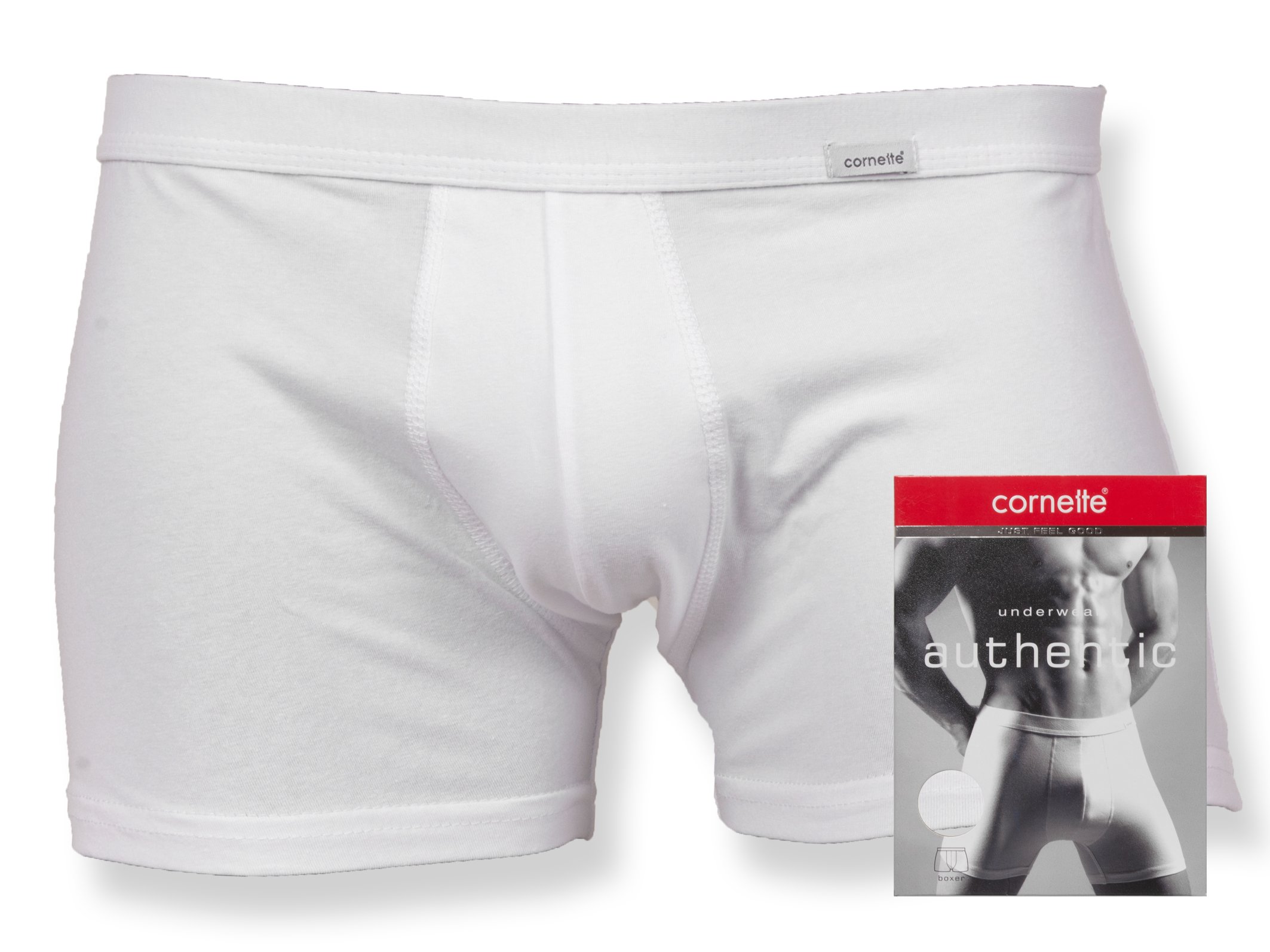

Cornette Szorty Authentic Perfect Mini białe M