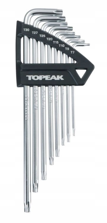 

Topeak zestaw kluczy Torx Wrench Set 8 sztuk