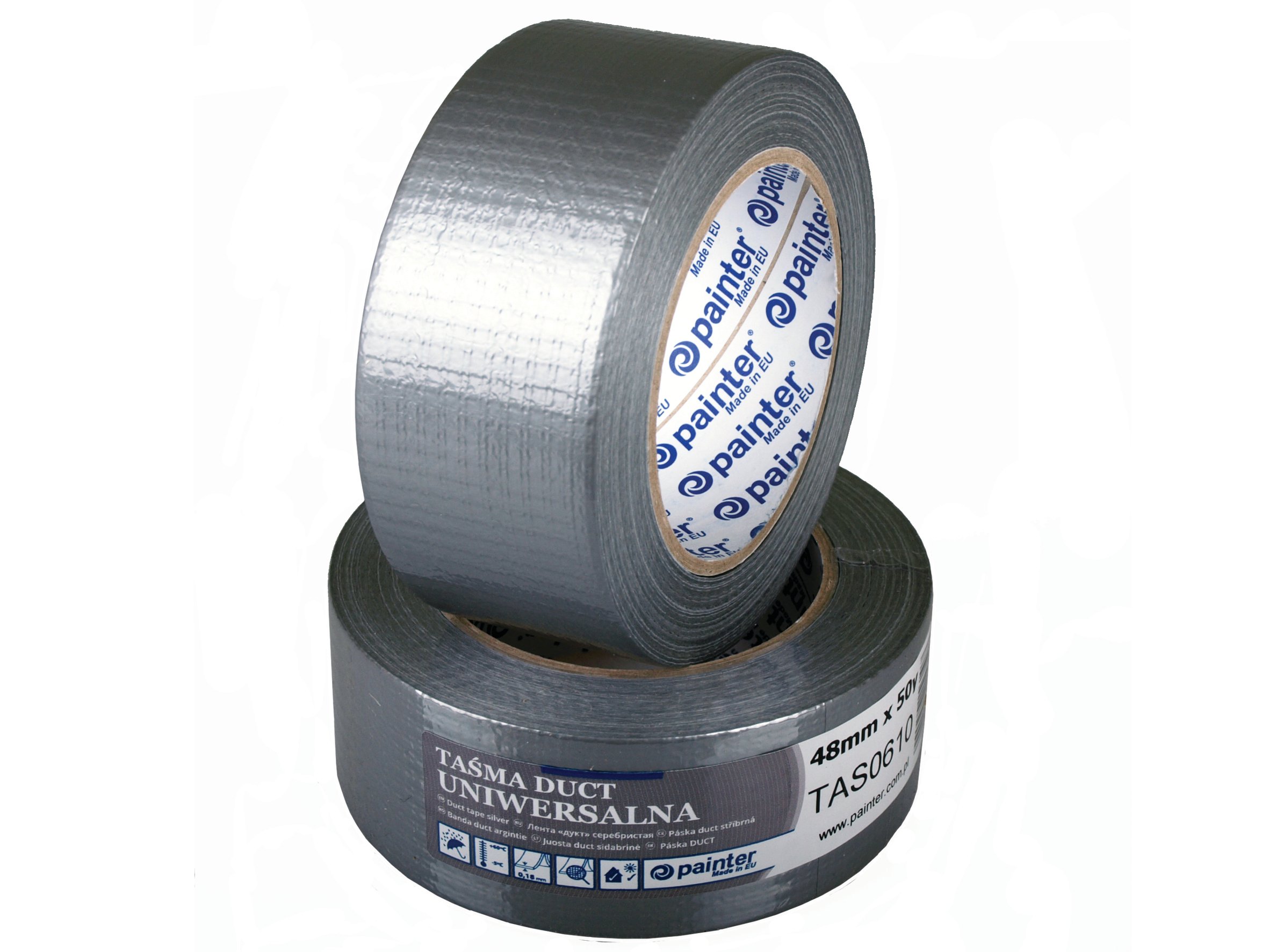 

Taśma Uniwersalna Duct Srebrna 48mm/50y