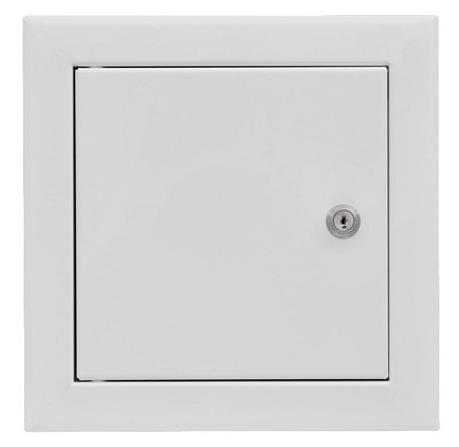 KOVOVÉ VSTUPOVÉ DVERE 40x40, ZÁMKA NA KĽÚČ Iná značka