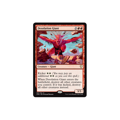 Mtg 2x Desolation Giant (Rare)