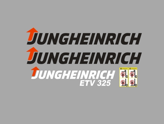 Samolepky Jungheinrich Etv 325
