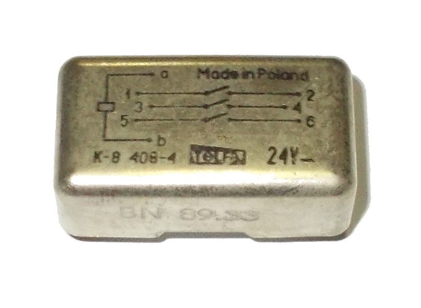 

Przekaźnik kontaktronowy K-8 408-4 24V Telfa