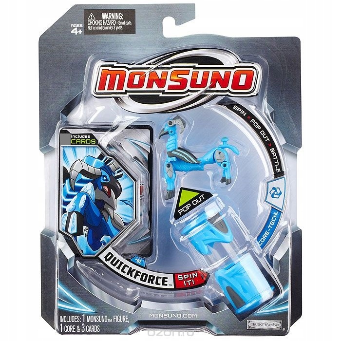MATTEL MONSUNO KAPSUŁA+ FIGURKA QUICKFORCE (0746775247560